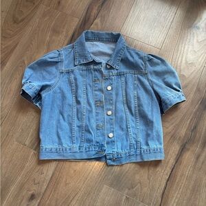 SHEIN Blue Jean Jacket